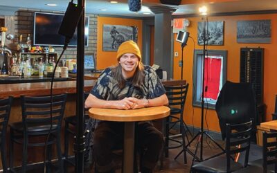 Behind the scenes of our interview with @coreypaneart . Corey is the first artist to grace our graffiti wall. In an upcoming video, Corey shares his perspectives on street art and social justice. #corecannabismuseum @corecannabismuseum