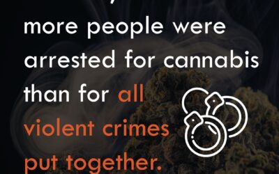 According to the Uniform Crime Report from the FBI, more people were arrested for cannabis in 2019 than for all violent crimes put together. Are you surprised by this statistic? #socialjusticecannabismusuem #cannabismuseum #corecannabis