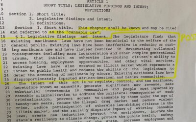 Article I of the NY Legalization Bill: “The legislature finds that the existing marihuana laws have not been beneficial to the welfare of the general public…and have instead resulted in devastating collateral consequences including mass incarceration and other complex generational trauma….” #coreissue #americanwarden #socialjusticecannabismuseum #core #corecannabis #bostonmuseum #nycannabislaw