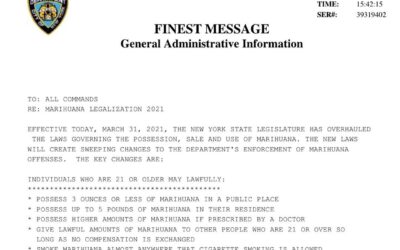 The new cannabis legalization in New York has created sweeping changes to the NYPD’s enforcement of cannabis offenses. #nycannabis #cannabispolicy #cannabisenforcement #coreissue #coremuseum #socialjusticecannabismuseum #bostonmuseum
