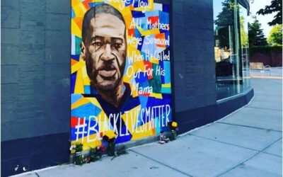 One year later our mural is down, our doors are open, we have not forgotten. #RIPgeorgefloyd #convicted #coreissue #whathavewelearned #coremuseum #socialjusticecannabismuseum #bostonmuseum #cannabismuseum