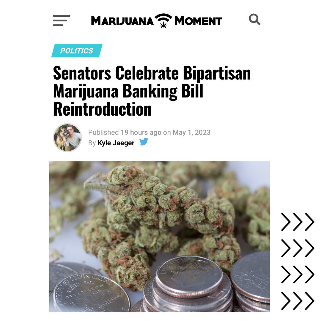 Cannabis customers and businesses deserve a safe and convenient way to pay for products. We’re cautiously optimistic about this legislation. Swipe for our full statement!