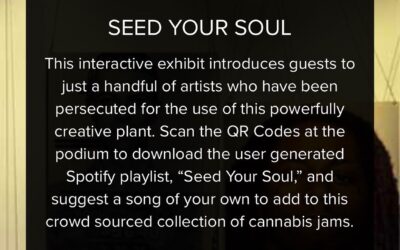 Countless artists have been persecuted over the years for their use of cannabis. Our Seed Your Soul exhibit is an interactive playlist of cannabis jams to celebrate these artists. Come visit the country’s first cannabis museum this weekend! #cannabis #cannabisjustice #justice #cannabislegalization #marijuana #marijuanalegalization #legalization #drugwar #boston #bostonma #portland #portlandme #museum #jamaicaplain #jamaicaplainma #criminaljustice #criminaljusticereform #museum #museums #friday #fridayvibes #weekendplans