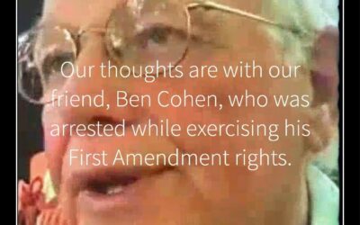 Best known for Ben and Jerry’s and his new nonprofit cannabis venture B3 (@bensbestblnzsmokes), Ben Cohen was arrested while lawfully protesting at the Department of Justice. We support the right of people to raise their voices in the pursuit of freedom and justice.