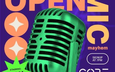 The mic is hot! Come share your talent in an intimate, supportive space. No matter what your talent is, we want to cheer you on! Thurs 8/24 – Sign up at 7, the show starts at 7:30. #open mic #portlandmaine #talent #musicians #poetry #dance #freestyle #fun